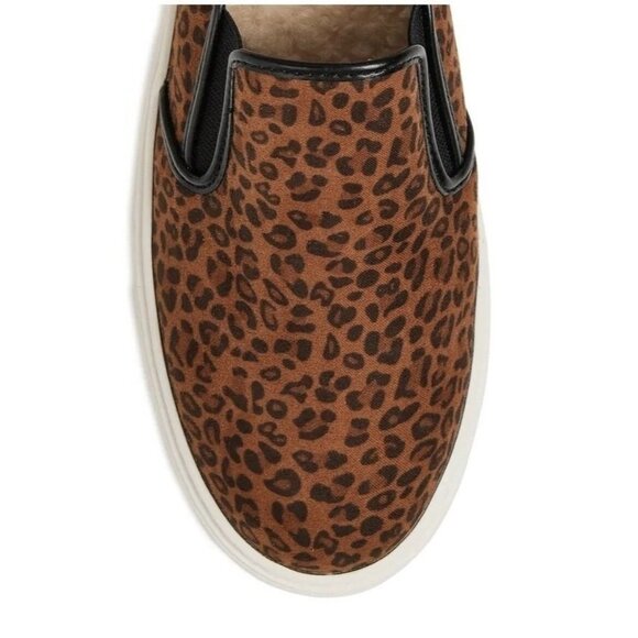 Time And Tru Womens Leopard Print Mule Memory Foam Slip-On Sneakers Size 9 - Picture 6 of 9